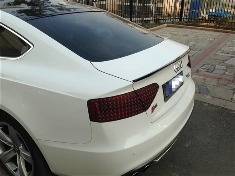 Спойлер для Audi A5 2007-2014 C спойлер ACKXV из АБС-пластика автомобильное заднее крыло