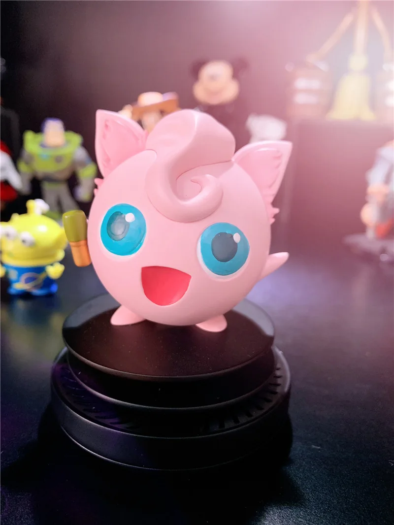 Original Big Detective Pikachu Pokemon Frog Seeds Surrounding Car Accessories Fragrance Birthday Gift Anime Figure Christmas Toy | Игрушки и