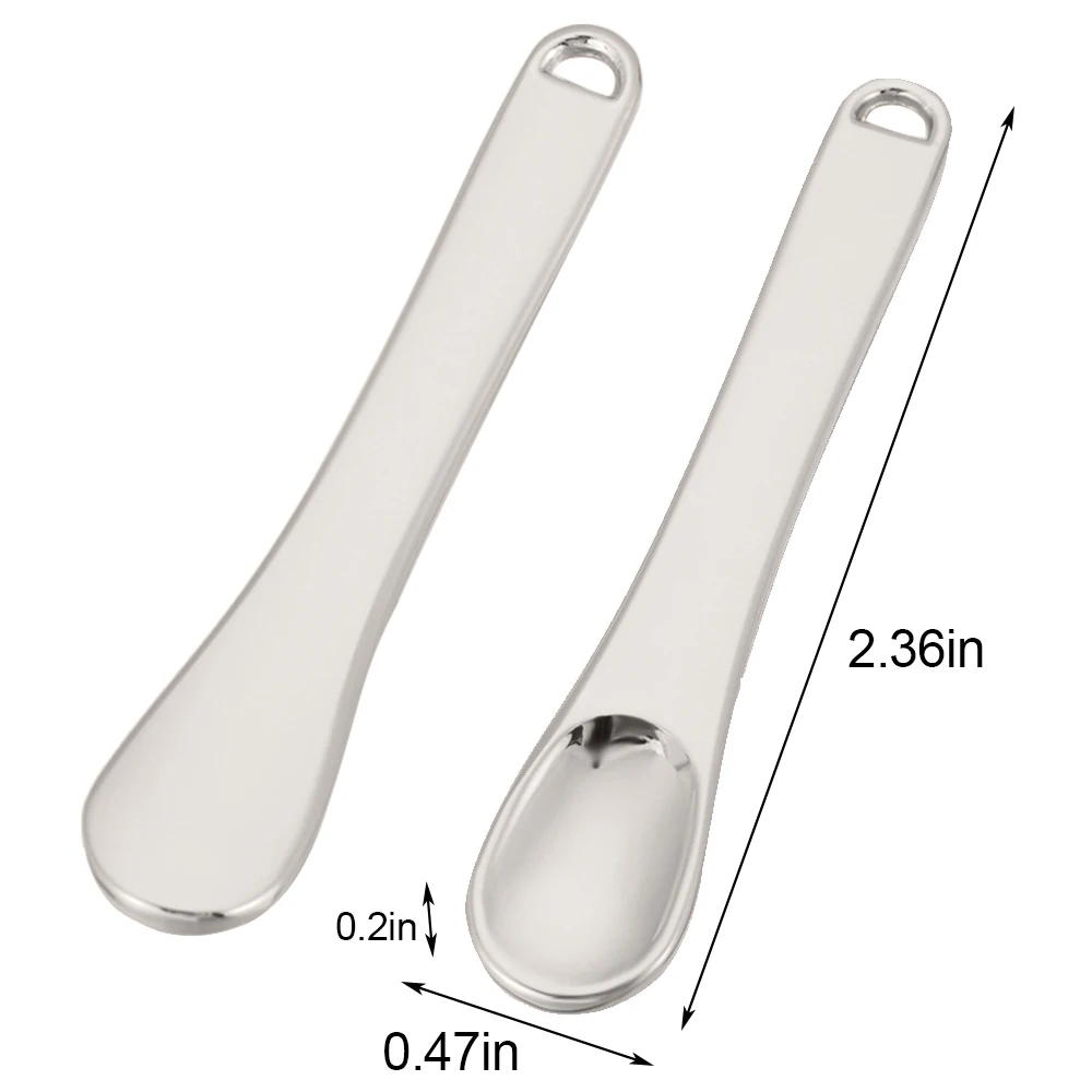 1 шт. металлическая Косметическая лопатка для ухода за кожей |