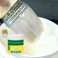 12 pcs transparent waterproof glue plus brush for home bathroom water pipe waterproof and household leakproof adhesives sealers
