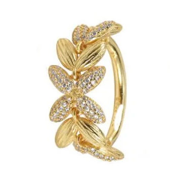 Hot Sale Real 925 Sterling Silver Lucky Finger Rings For Women Fashion Jewelry Gift Drop shipping - Цвет основного камня: 39