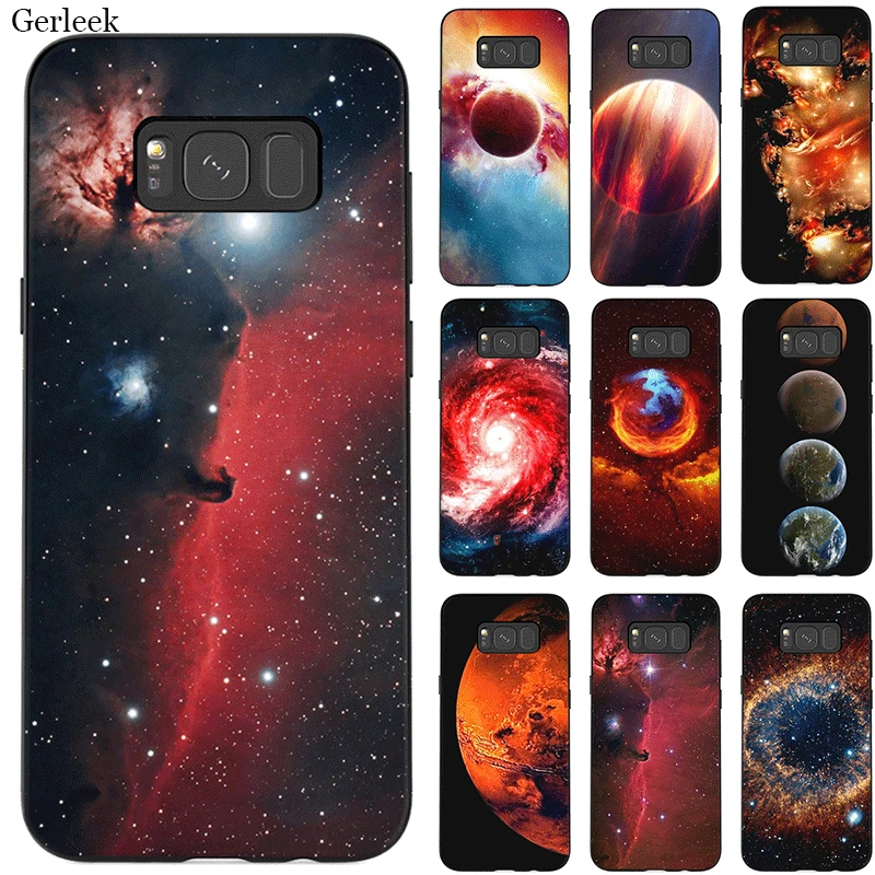 Чехол для телефона samsung M10 M20 M30 M40 S6 S7 край S9 S8 S10 S10E Plus Note 8 9 10 Красный с изображением