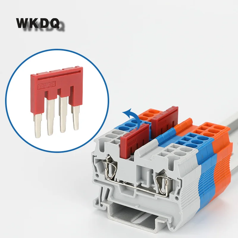 

10Pcs FBS 4-5 Wiring Jumpers For PT2.5 ST2.5 PT/ST 2.5 Wire Connector FBS 4-5 DIN Rail Terminal Block Accessories Plug-In Bridge