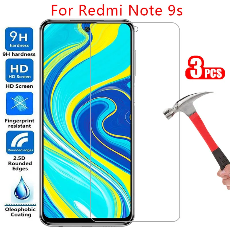 

Защитное закаленное стекло для xiaomi redmi note 9s, Защита экрана для ksiomi readmi note9s, not 9 s, s9, not9s, пленка redmy red mi