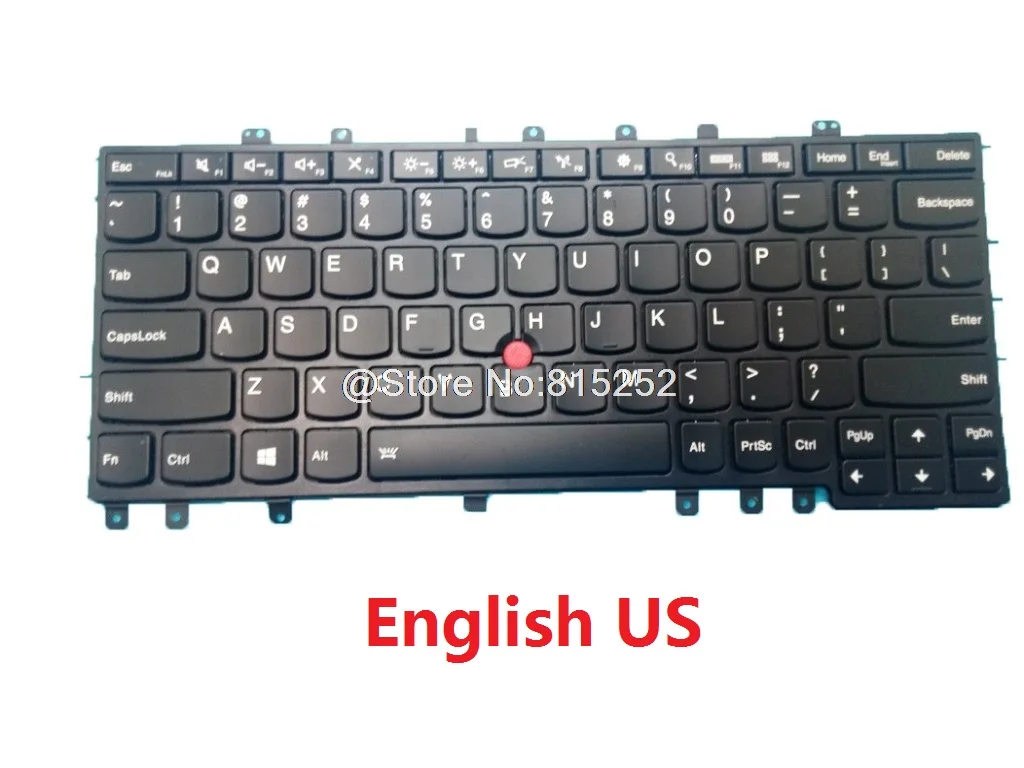Клавиатура для ноутбука lenovo Thinkpad S1 YOGA 12 английский US 04Y2620 04Y2916 SN20A45458 PK13010D1A00 с