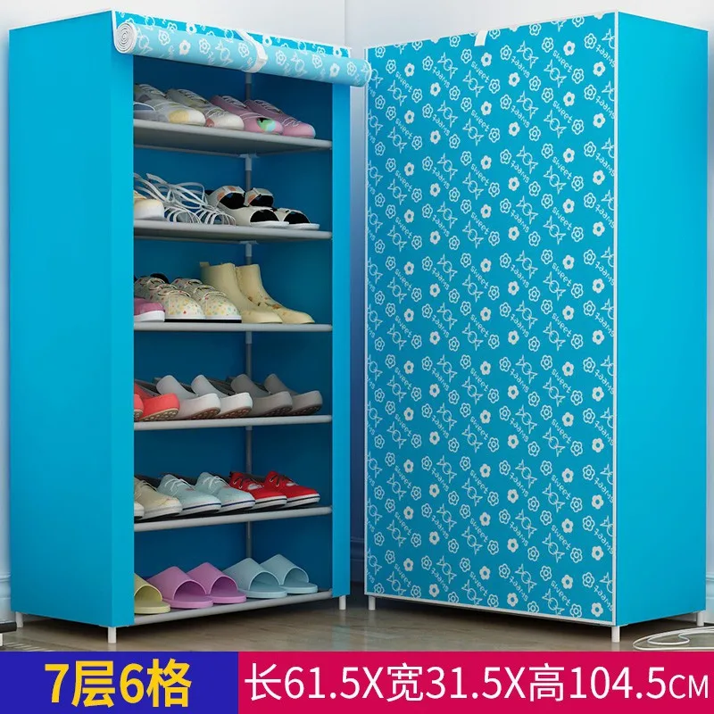

Household Simple Shoe Rack Shoemaker Multi-Layer Economical Home Combination Non-Woven Fabric Dustproof And Waterproof