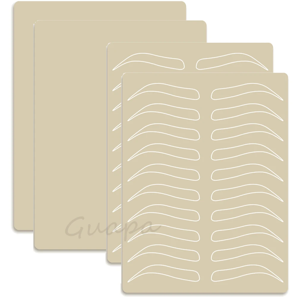 2 шт. товары для практики микроблейдинга латексная кожа бровей Перманентный