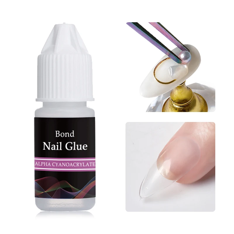 

Transparent False Nail Tips With Nail Glue Set Artificial Fake Acrylic Nails Art Manicure Tools False Nails Tools