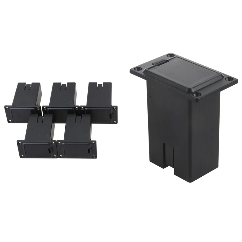 

5Pcs 9V Guitar Battery Holder Active Guitar Bass Pickup with 6Pcs 9V Battery Holder/Case/Box Guitar and Bass Pickup