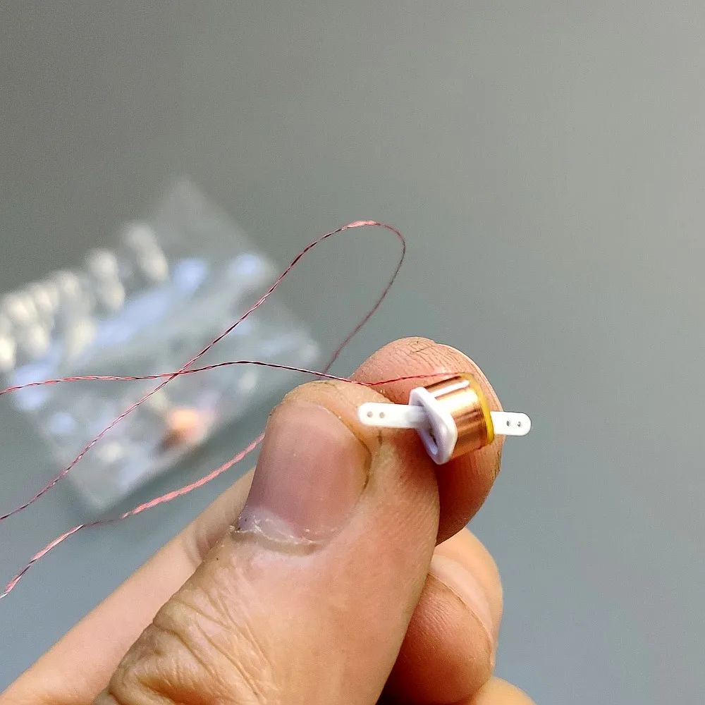 Микроактуатор катушки, магнитно-микро-серво для плоскости, электромагнитный руль, модель DIY весом 0,44 г, тип рычага.