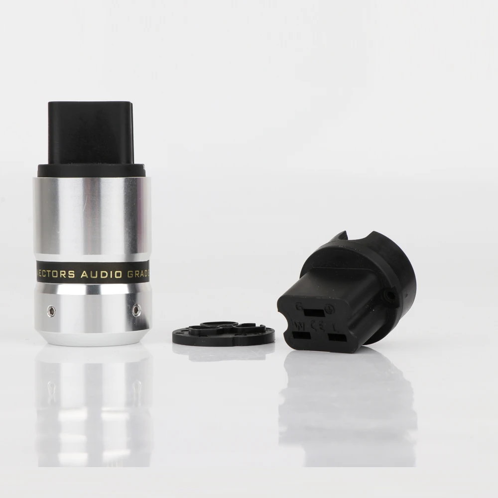 Высококлассный медный цветной родиевый силовой стандарт F090 20 А разъемы