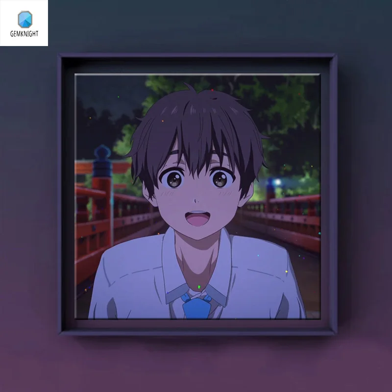 Японские Аниме HELLO WORLD постеры diy Цифровая краска по номерам картина маслом на