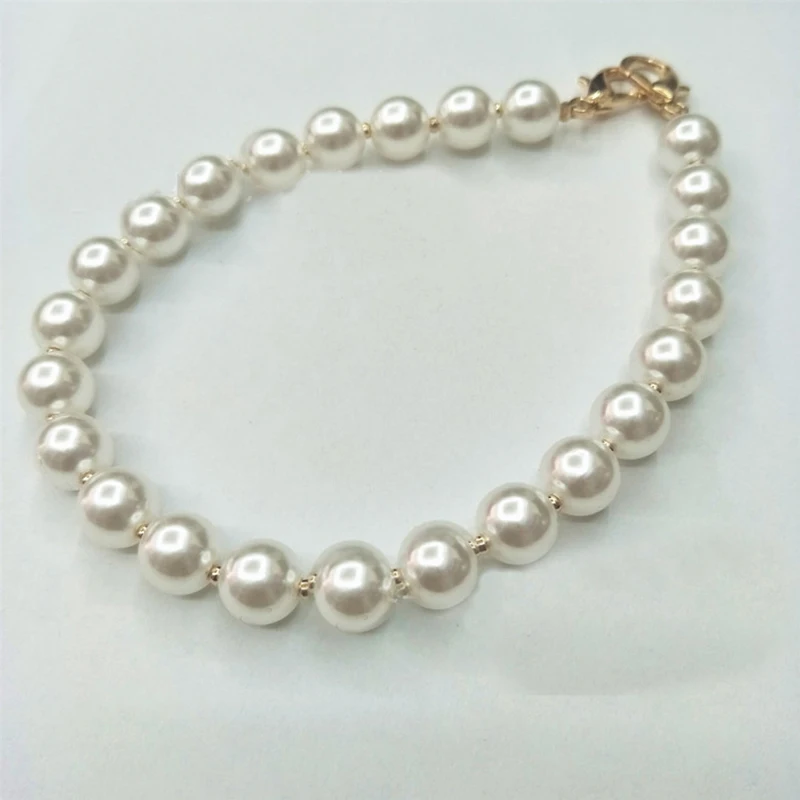 Ручка из искусственного жемчуга с бусинами для женщин ремешок сумок сделай сам