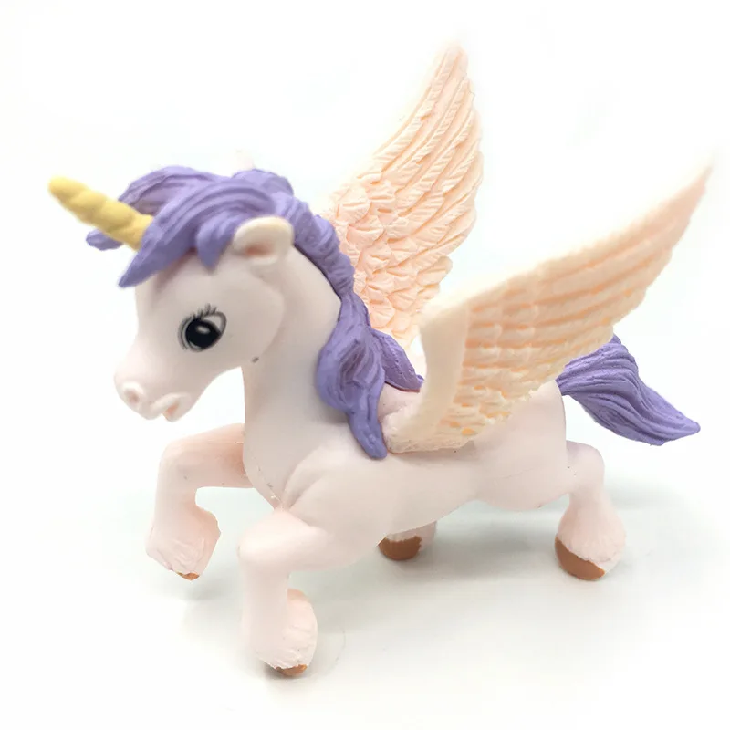 Миниатюрное Радужное украшение для торта флаг единорога Пегас единорог вечерние