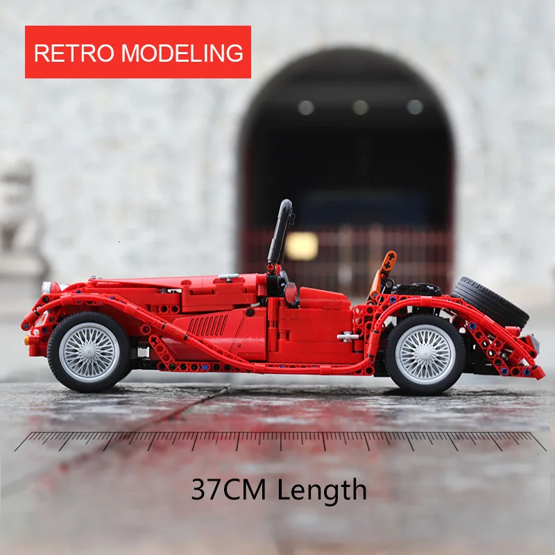 Када Jalopy Roadster классический автомобиль творческая техника игрушки модель