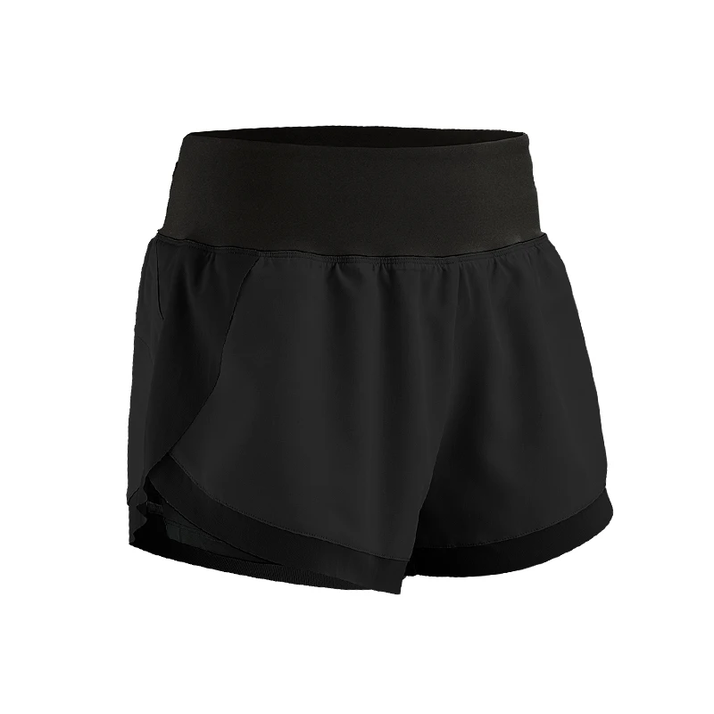 

Fast drying anti light sports shorts women's summer loose running fitness Pants White casual wear high waist Yoga Pants