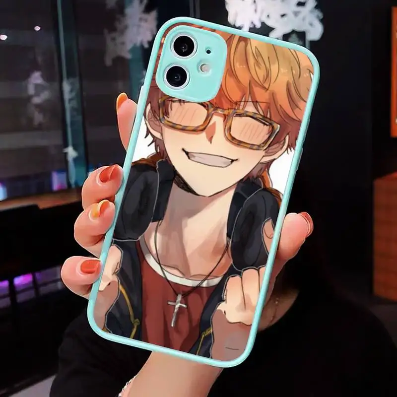 

707 Mystic Messenger Anime Phone Case Clear Funda matte transparent For blue iPhone 7 8 x xs xr 11 12 pro plus max mini