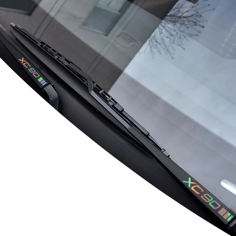 2 шт. автомобильные водонепроницаемые наклейки для стеклоочистителя Volvo XC90 V40 V60