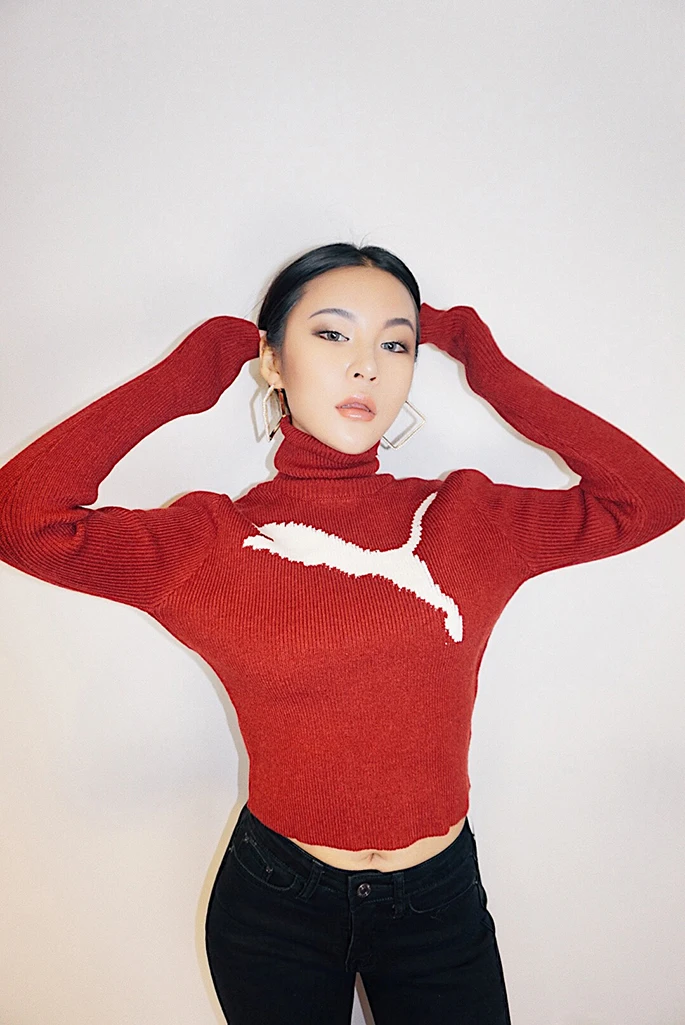 2019 new fashion casual women's clothing Turtleneck Sweater Women's Short Sexy Slim Knit Long Sleeve | Женская одежда