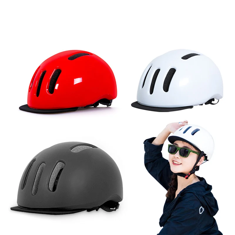 Qicycle городской шлем для отдыха Регулируемая Вентиляция дышащий электрический