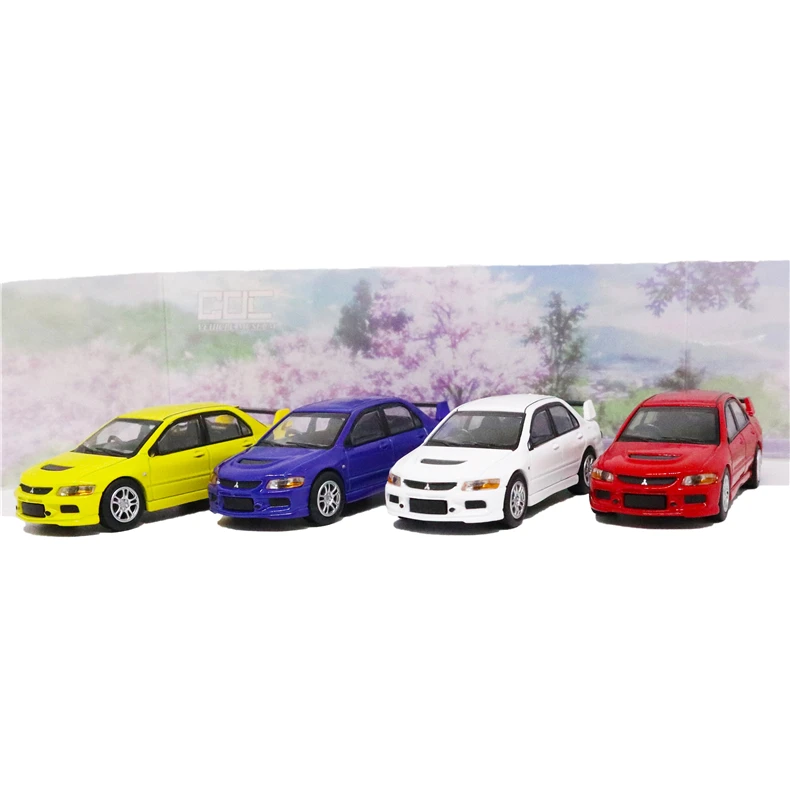 Литой автомобиль 1/64 Mitsubishi Lancer Evolution IX 2006 EVO 9|Наземный транспорт| |