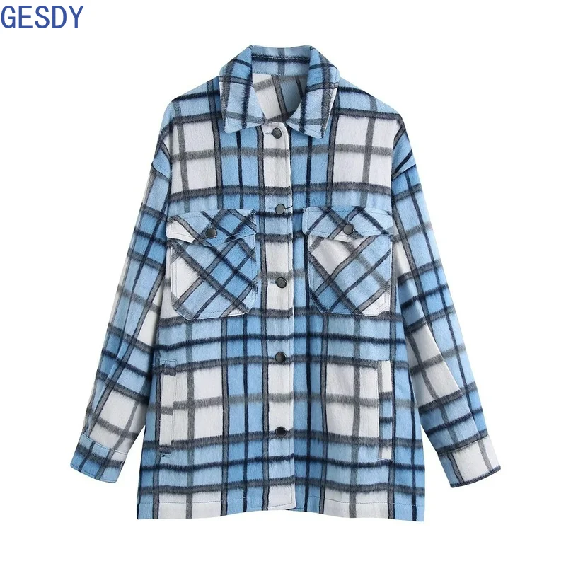 

Женское шерстяное пальто, твидовое пальто в Корейском стиле, осень 2021