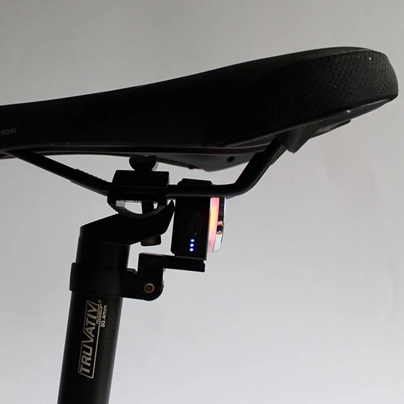 Start/Stop Brake Sensing IPx5 Waterproof LED Charging Cycling Taillight Long Time Lamp Bicycle Flashlight Bike Rear Light | Спорт и