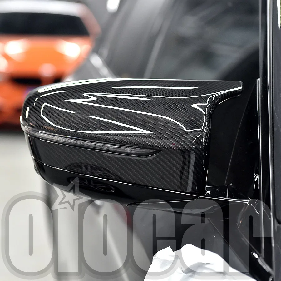 Высококачественная сменная боковая зеркальная крышка oiomotors для F90 M5 и F91 F92 F93 M8