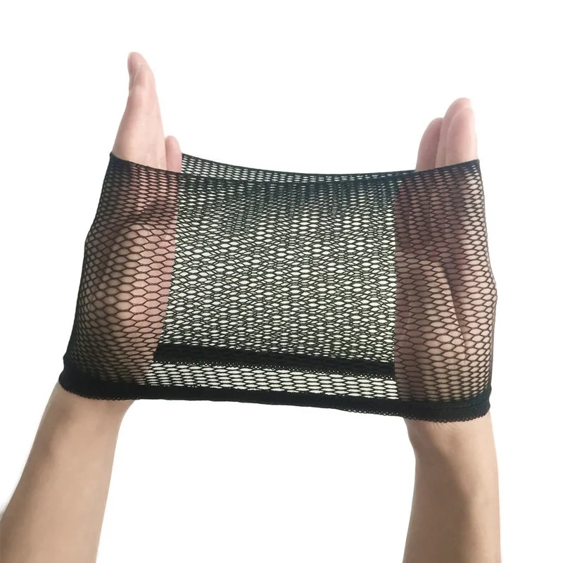 Парик кружевная Кепка Hairnets Хорошее качество парик сетка плетение черная для