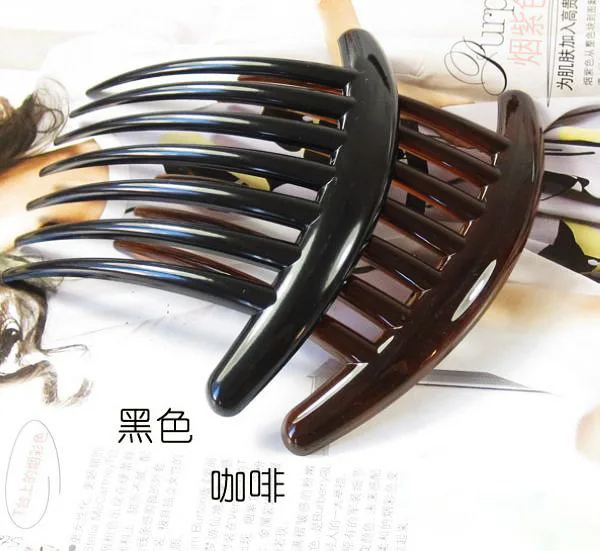 Расческа для волос с длинными зубьями 7 зубьев | Украшения и аксессуары