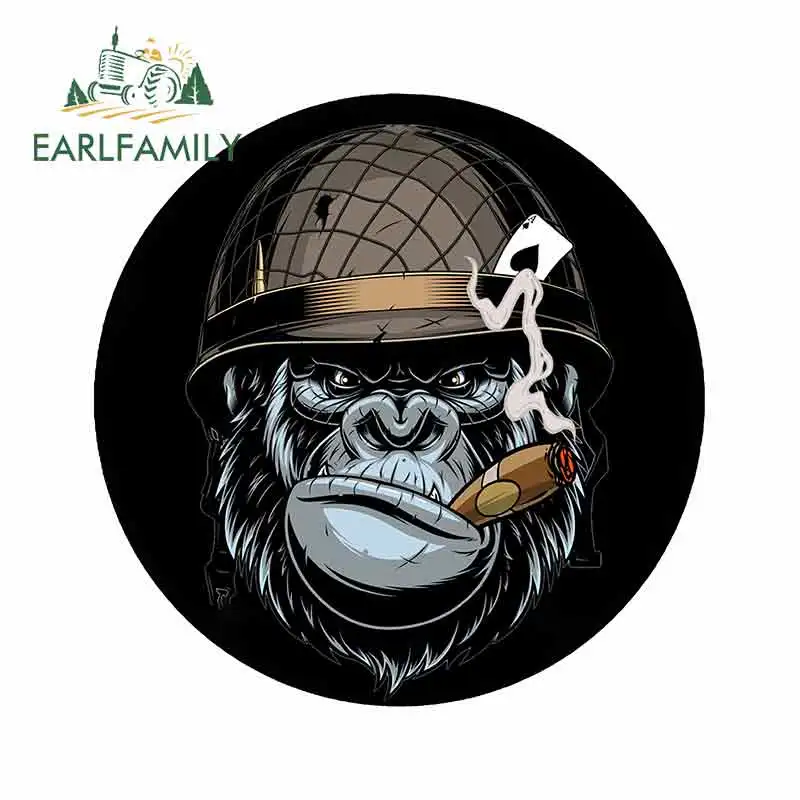 EARLFAMILY (13 см) для Gorilla мотоцикл виниловые наклейки на машину Материал наклейка