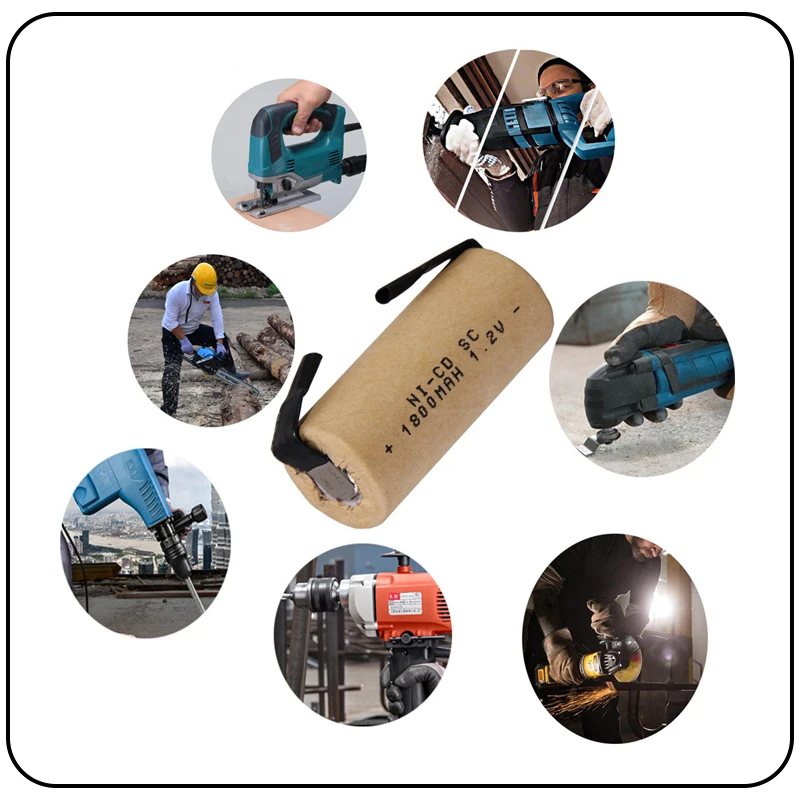 Новое поступление! 16 шт. батарея для электроинструмента SC 1 2 V никель-кадмиевые