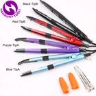 Подарок + 1 шт. Регулируемая температура предварительно скрепленные кератиновые инструменты для наращивания волос мини-утюжок для нагрева волос