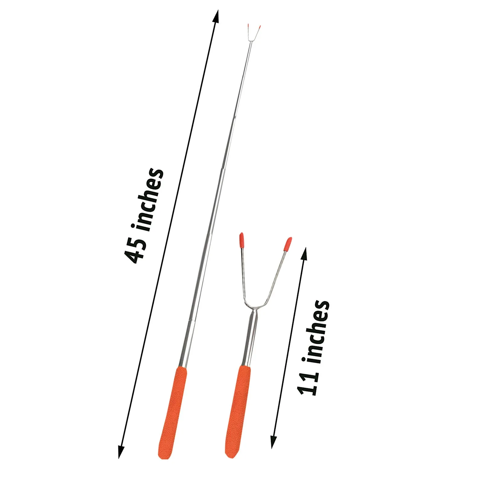 4 шт. Нержавеющая сталь мясо гриль барбекю вилка для фруктов десертная