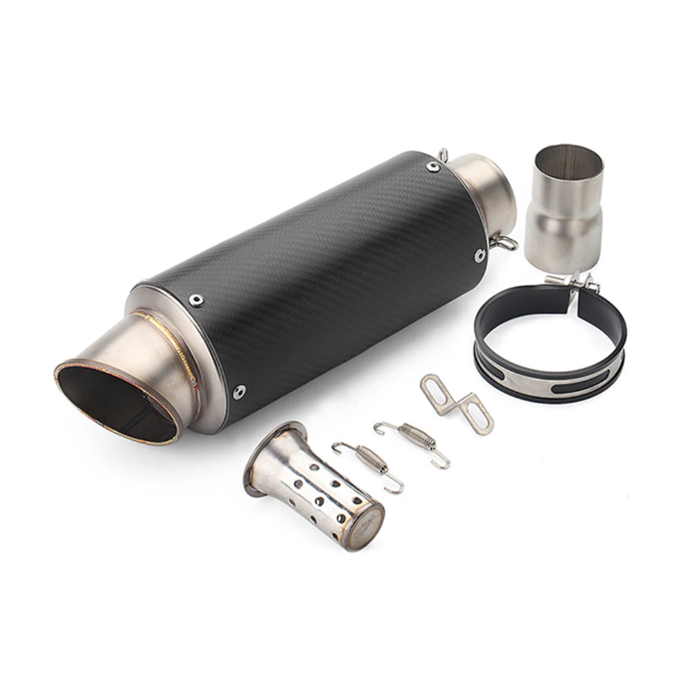 

Motorcycle Carbon FiberExhaust Pipe Z800 zx6r For Yamaha R6 Huanglong Ninja 300/600 200/350 Exhaust