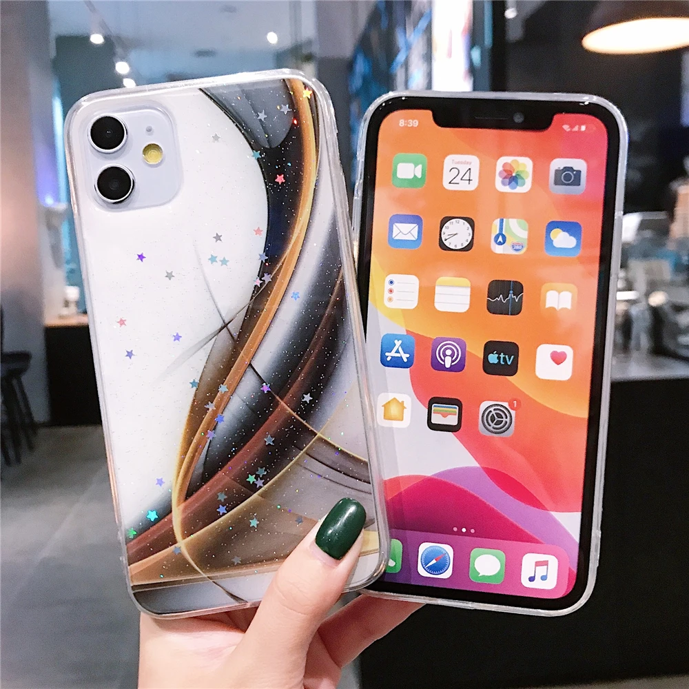 Чехол для VIVO Y11 Y12 Y15 Y17 2019 цветной мягкий чехол со звездами U10 U3X Y19 Y93 Y91C Y91I Y95 Y91 V17 NEO S1