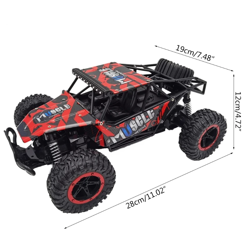 Realistic RC 4x4 Simulation Model Vehicle Toy w/ Great Grip Tire Strong Shock Absorber Children’s Christmas Gift N0HD | Игрушки и