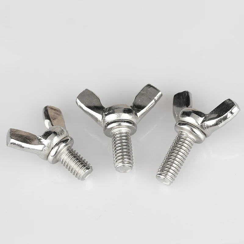 

M3 M4 M5 M6 M8 M10 Hand Tighten Screws Butterfly Bolt Wing Thumb Screw Claw 304 Stainless Steel