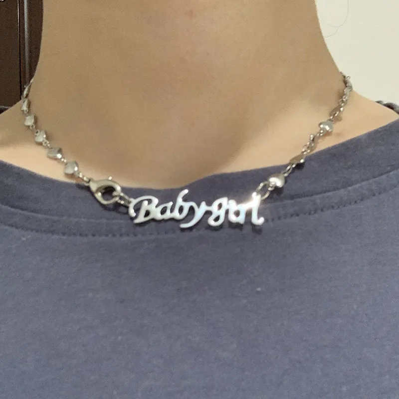 Женская цепочка с подвеской в виде сердца из нержавеющей стали | Украшения и