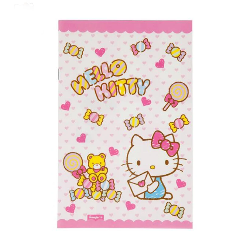 Милый мультфильм 25k Hello Kitty дневник креативная мягкая копия Студенческая записная