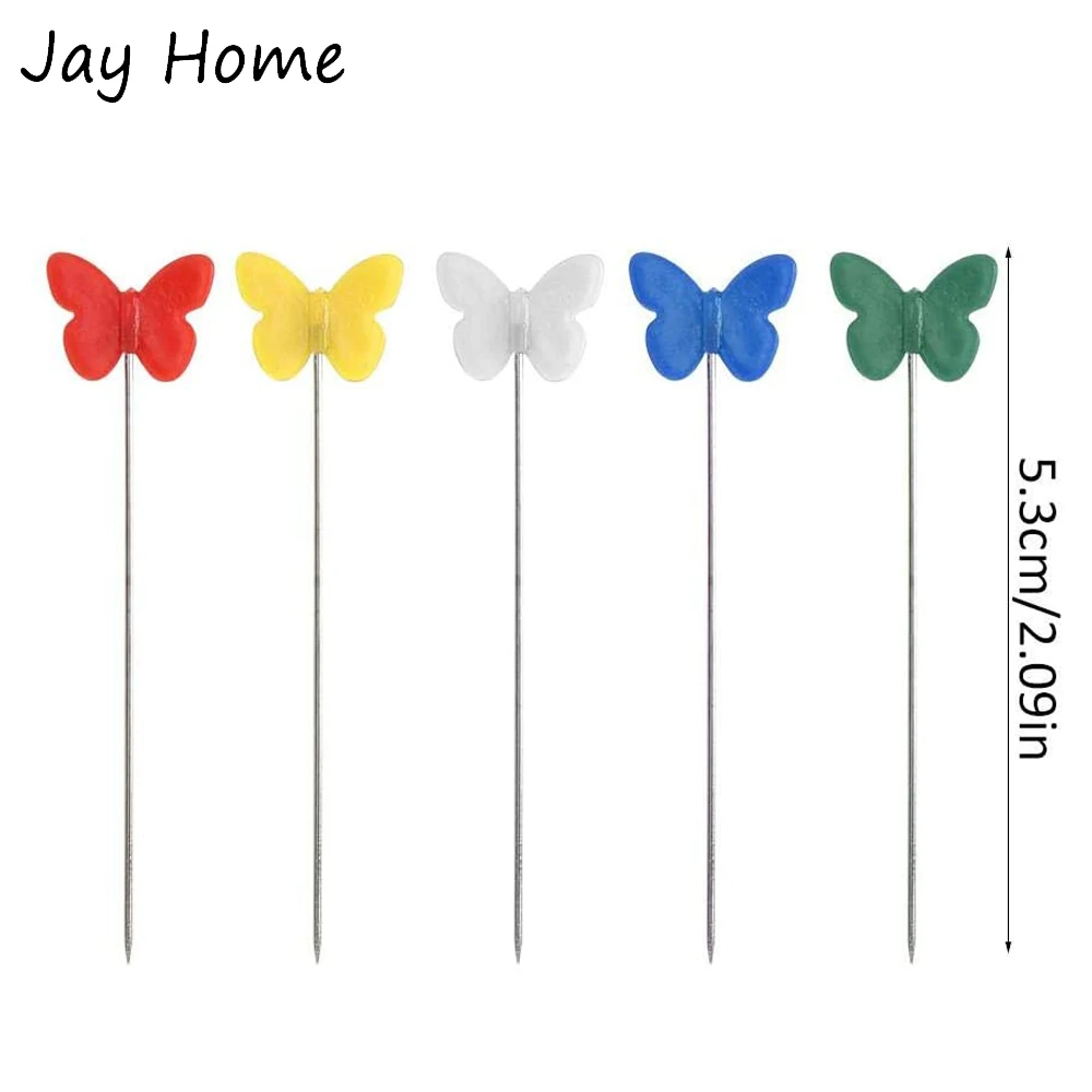 100 шт Бабочка головка швейной шпильки швейная прямые булавки для