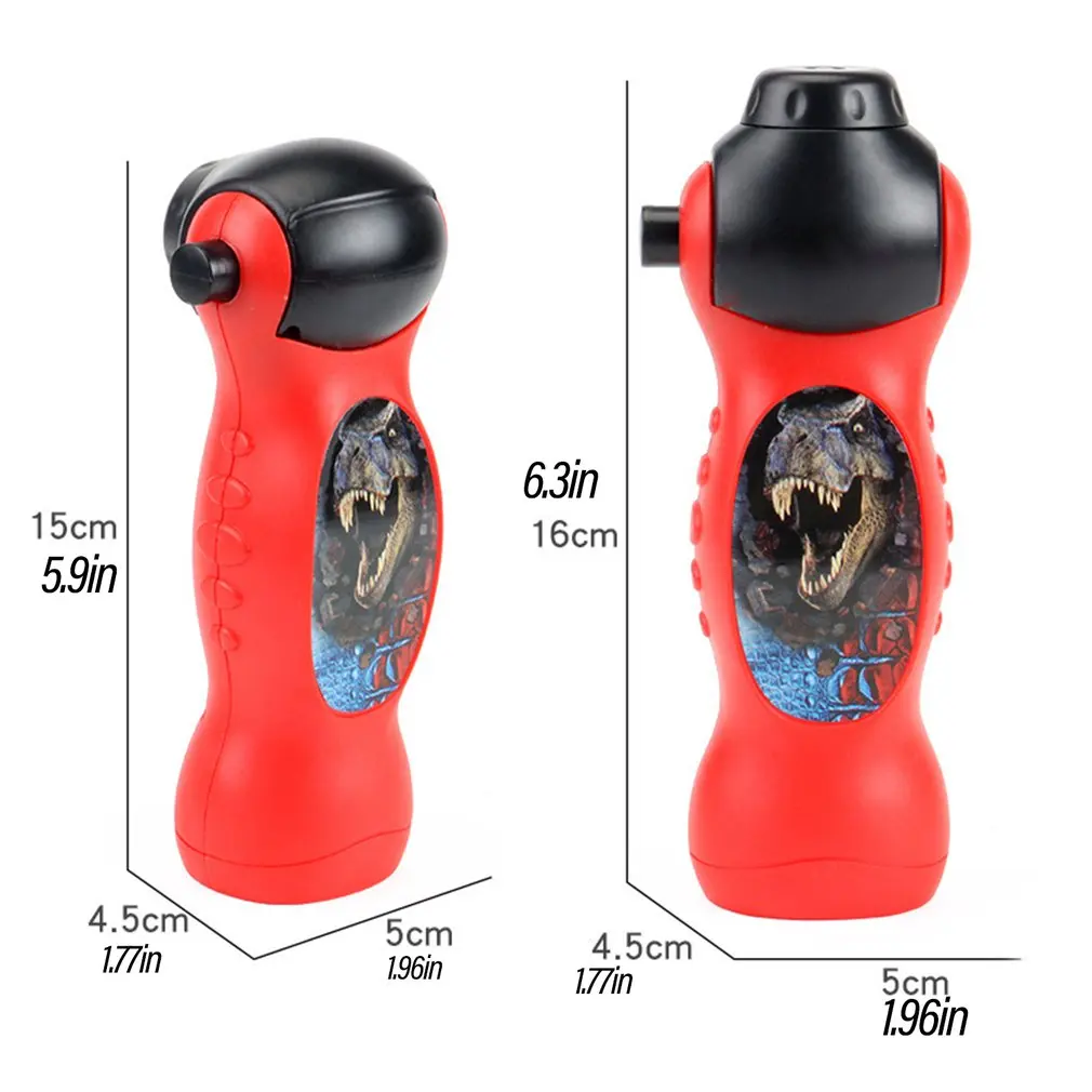 

Plastic Projection Flashlight Projection Flashlight Toys For Children's Early Education Dinosaur Amusing