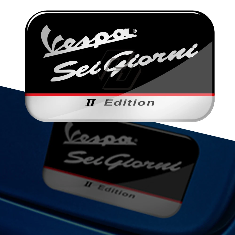

3D Motorcycle Sei Giorui II Edition Sticker Case for Piaggio Vespa GTS300 GTV300 Sei Giorui