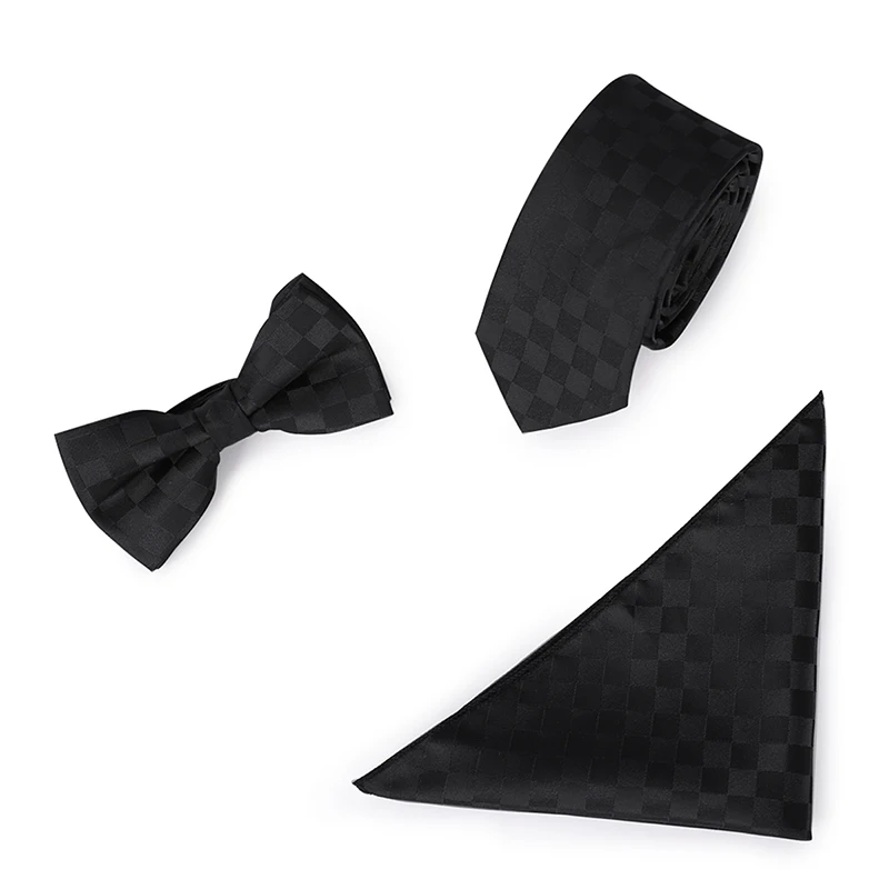 YUNCLOS комплект из 3 предметов в полоску с цветком галстуком деловые повседневные