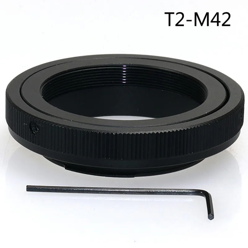 New T2 telephoto lens T-2 mounted to M42 Carl Zeiss Pentax Zenit camera mount adapter for 0.75-PK telephoto/folding | Электроника
