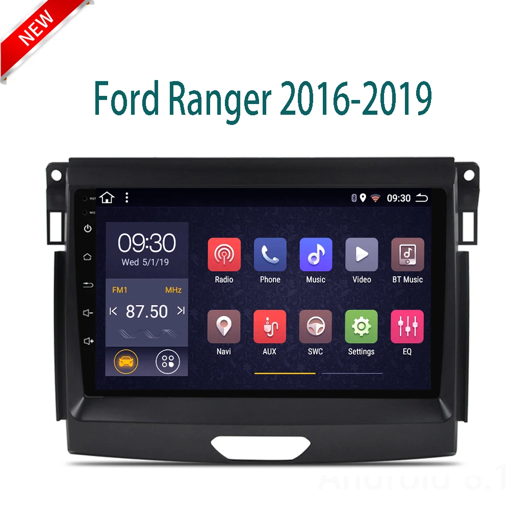 Автомагнитола RAM2G для ford Ranger 2016-2019 мультимедийная система DVD-плеер Магнитола DSP RDS