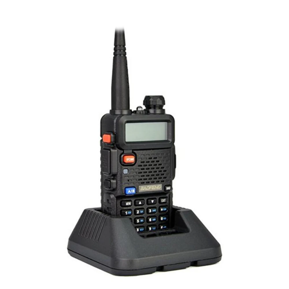5PCS BaoFeng UV-5R Walkie Talkie Two Way Radio upgrade version baofeng uv5r 128CH 5W VHF UHF 136-174Mhz & 400-520Mhz