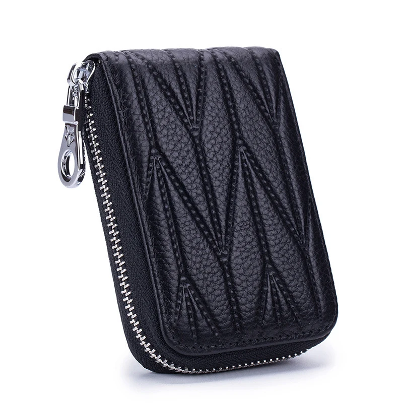 Мужской кошелек из искусственной кожи кредитный держатель для карт RFID