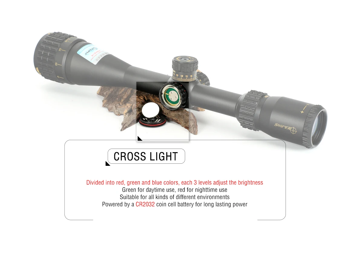 SNIPER NT 4,5-18X44 AOGL прицел тактический оптический прицел полный размер Mil-Dot RGB провод охотничий прицел винтовка с оптическим прицелом Красный точка зрения