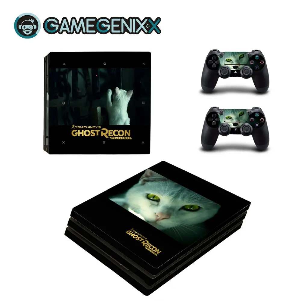 GAMEGENIXX наклейка на кожу виниловая водонепроницаемый чехол для PS4 Pro консоли и 2